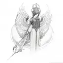 seraphim tattoo design idea