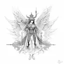 seraphim tattoo design idea