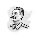 Stalin is raped by gay cowboys tattoo design idea