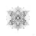 metatron tattoo design idea