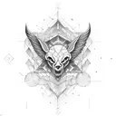 metatron tattoo design idea