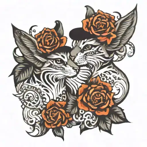 Waylon and Whitley tattoo tattoo design idea