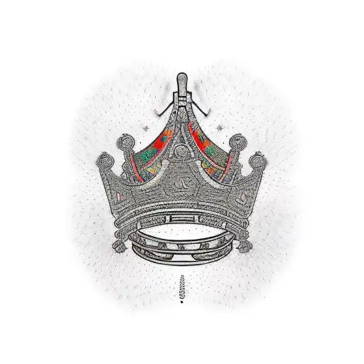 King's Crown tattoo design idea