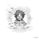 luffy tattoo design idea