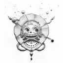 luffy tattoo design idea