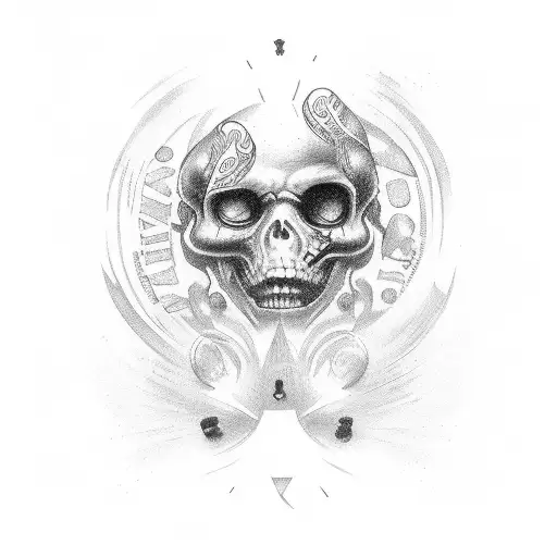 skrzydła "never give up" tattoo design idea