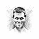 Tom Brady tattoo design idea