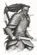 Illyrian soldier tattoo design idea