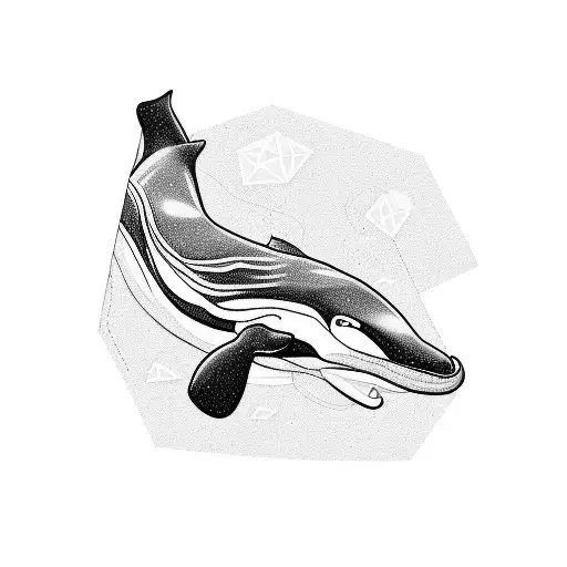 killer whale tattoo design idea