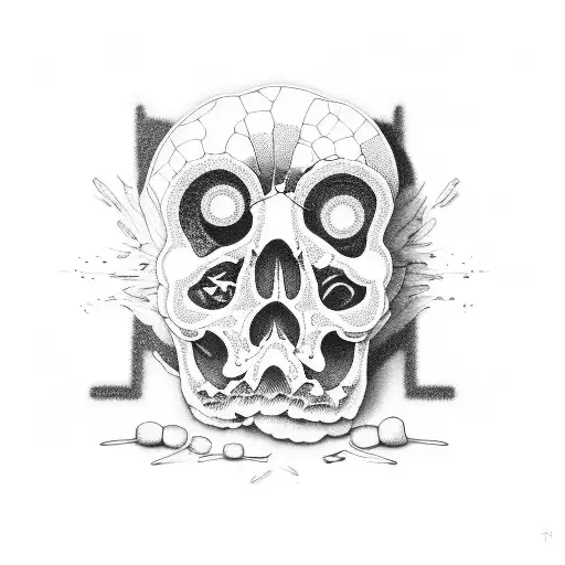 kintsugi drug addiction  tattoo design idea