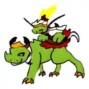 Hmong Dragon tattoo design idea