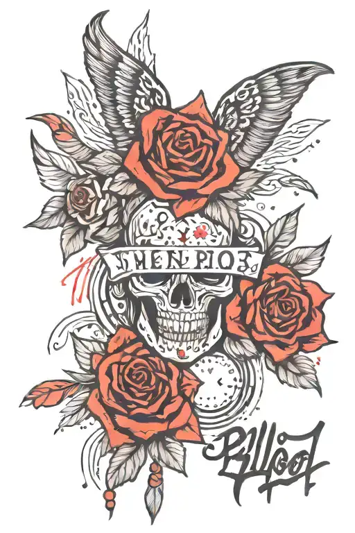 twenty one pilots "my blood" tattoo design idea