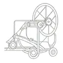 wheel spinning, V incorporated, computer circuit board tattoo design idea