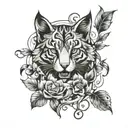 Rishabh tattoo design idea