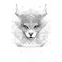 donna tattoo design idea