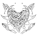 tiara tattoo design idea