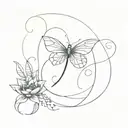 nothing is eternal  tattoo design idea