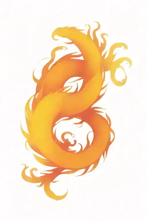 shen long of dragon ball tattoo design idea