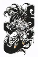 Dragon Ball Z tattoo design idea