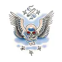 Angel Michael tattoo design idea