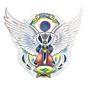 Angel Michael tattoo design idea