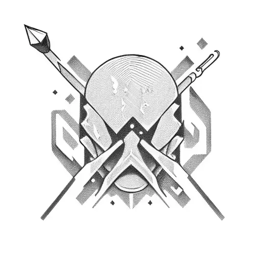 trust no one, blood, friendship, loyalty  tattoo design idea