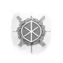 BTS logo tattoo design idea