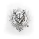 BTS logo tattoo design idea