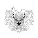 Griffin tattoo design idea
