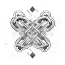 chains encircling arms tattoo design idea