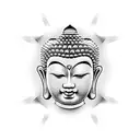 Buddha tattoo design idea