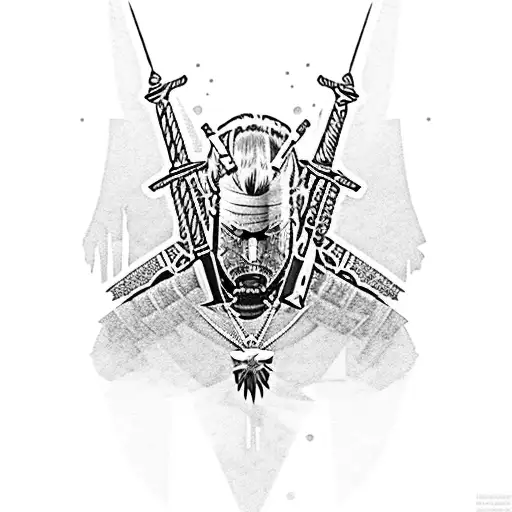 witcher tattoo design idea