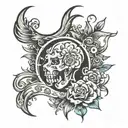 area code tattoo design idea