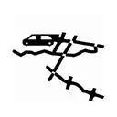 German Autobahn tattoo design idea