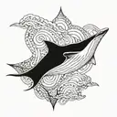 Blanket Ray tattoo design idea