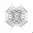 mother of 3 tattoo design idea