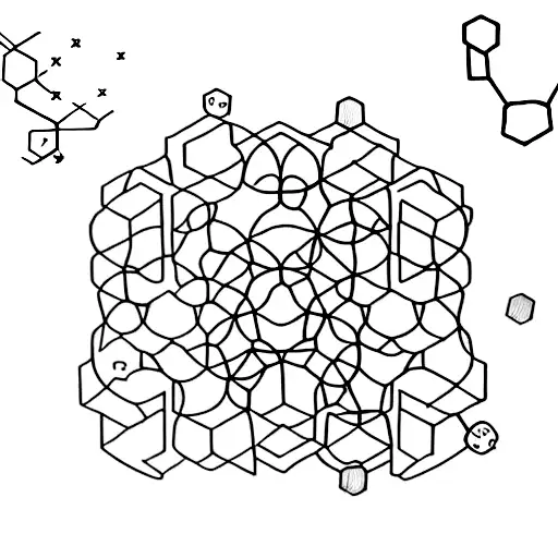 creates a tattoo in the shape of the dopamine molecule. At each end I'd like a popcorn kernel, and on one of the lines i tattoo design idea