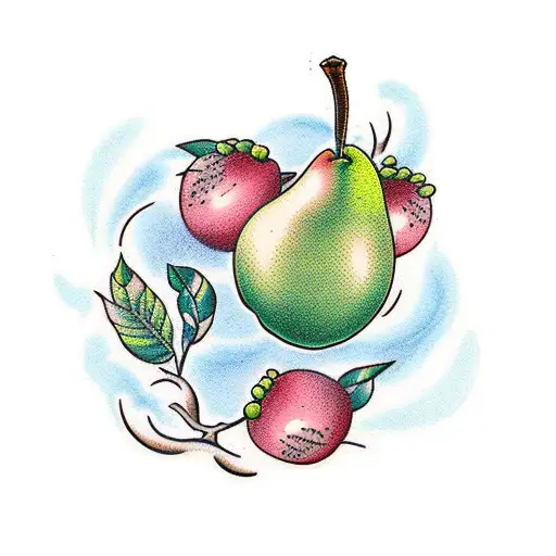 Pear Tree Tattoos - Birth flowers and water colour | Facebook