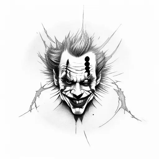 Heath Lager, Joker, Kartendeck, Schriftzug Why so serious?" tattoo design idea