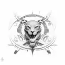 nOAH w tattoo design idea