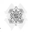 Hebrew tattoo design idea