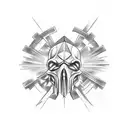 corvo tattoo design idea