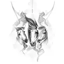 four horsemen tattoo design idea