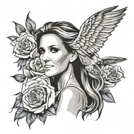 Celine Dion tattoo design idea