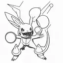 pokemon tattoo design idea