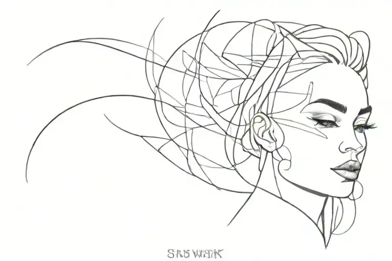 Lolo Von Sax tattoo design idea