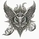 Lucifer sigil tattoo tattoo design idea