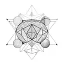 geometry, universe, philosophy, libra  tattoo design idea