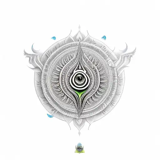 brahma vishnu shiva tattoo design idea