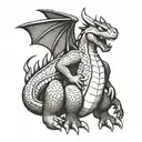 pokemon charizard groundon tattoo design idea